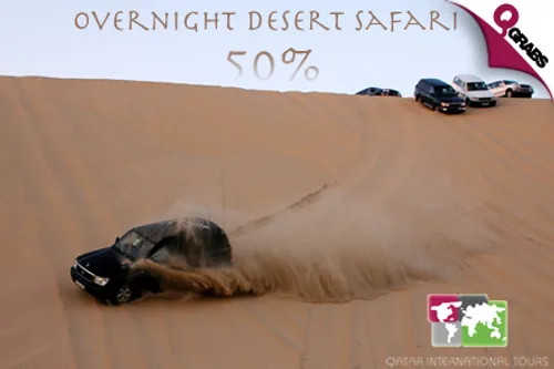At 50% off experience a true local adventure with an Overnight Desert Safari